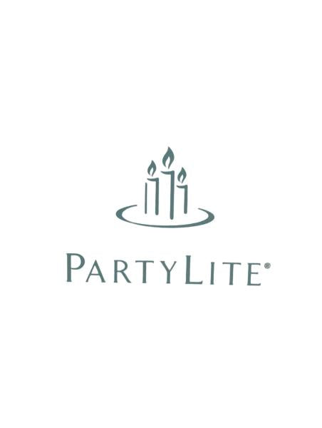 PartyLite Golden Lustre™ Hurricane Glass Candle Holder