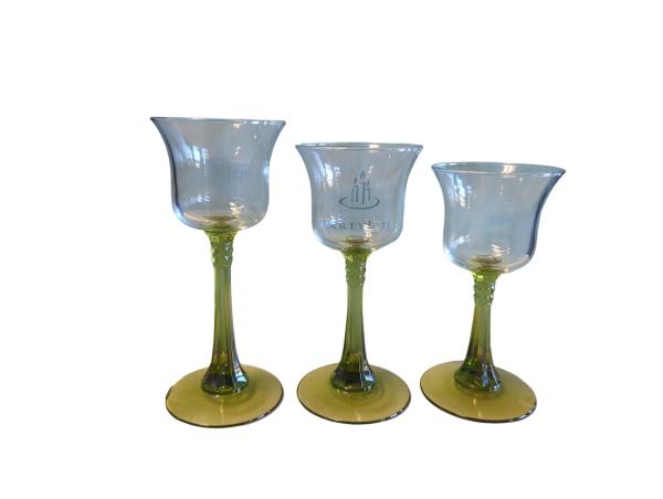 Partylite Radiant Glow Stemmed Trio Olive