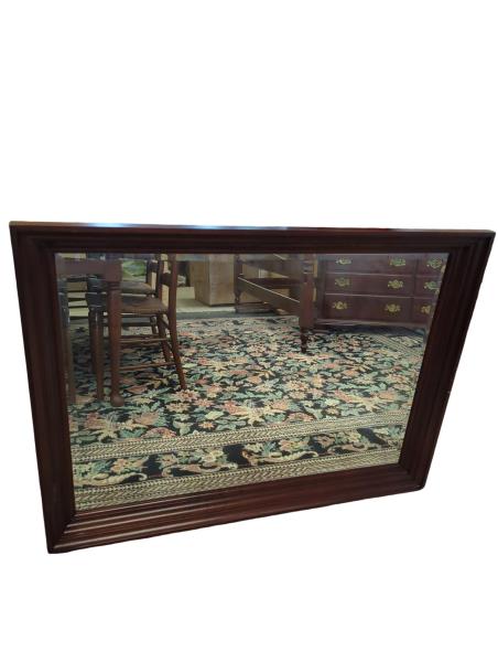 Cherry Shadowbox Framed Mirror