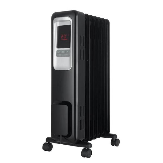 1,500-Watt Digital Electric Oil-Filled Radiant Portable Space Heater