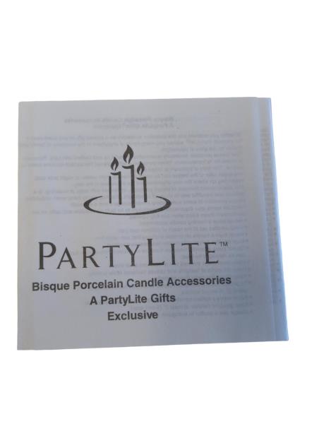 PartyLite Ariana™ Fairy Tealight Holder - Bisque Porcelain Candle Accessory